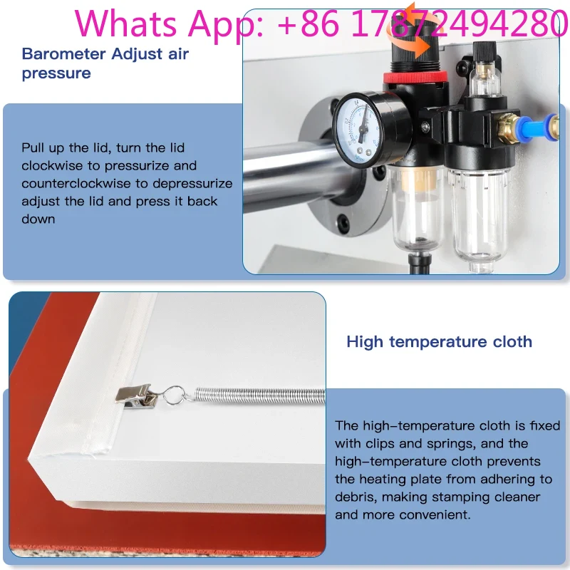 Dual Electric Slide Hot Stampi - Commercial Printing Machine For Shirts review and price