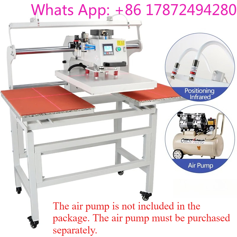 Dual Electric Slide Hot Stampi - Commercial Printing Machine For Shirts review and price