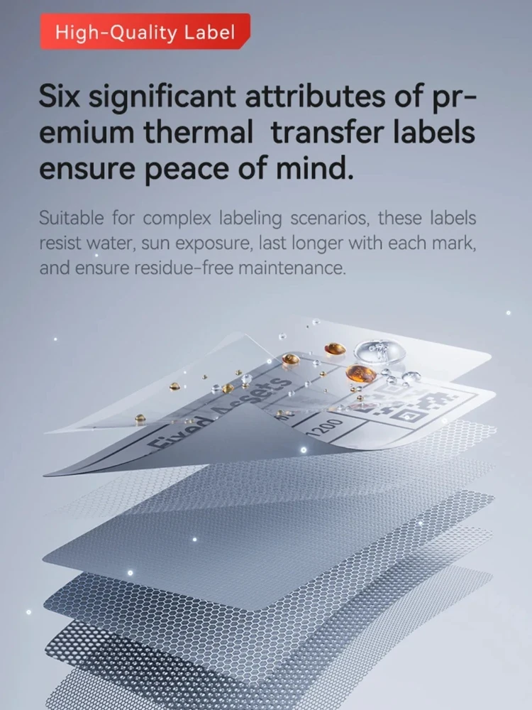 Niimbot M2/M3  White Label Pap - White Toner Transfer Paper review and price