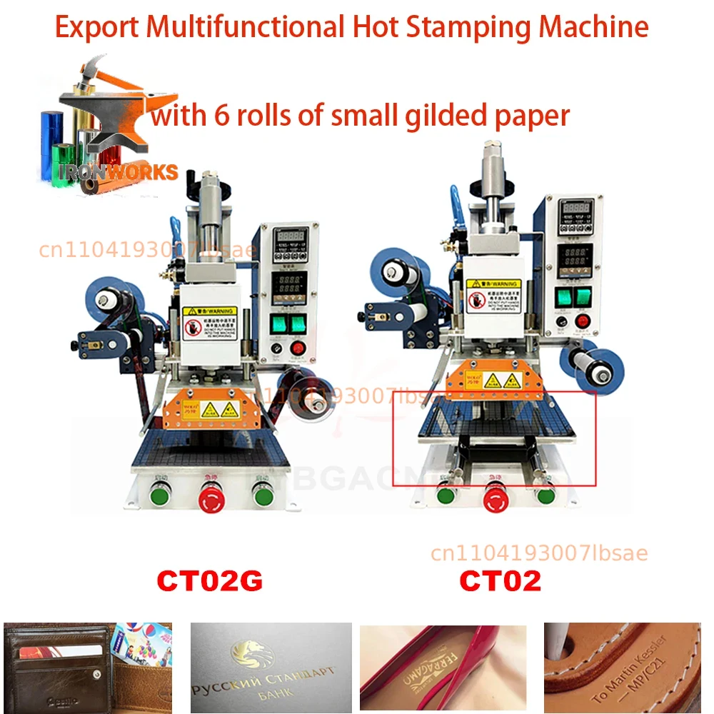 Pneumatic Multifunctional Heat - Foil Transfer Machine review and price