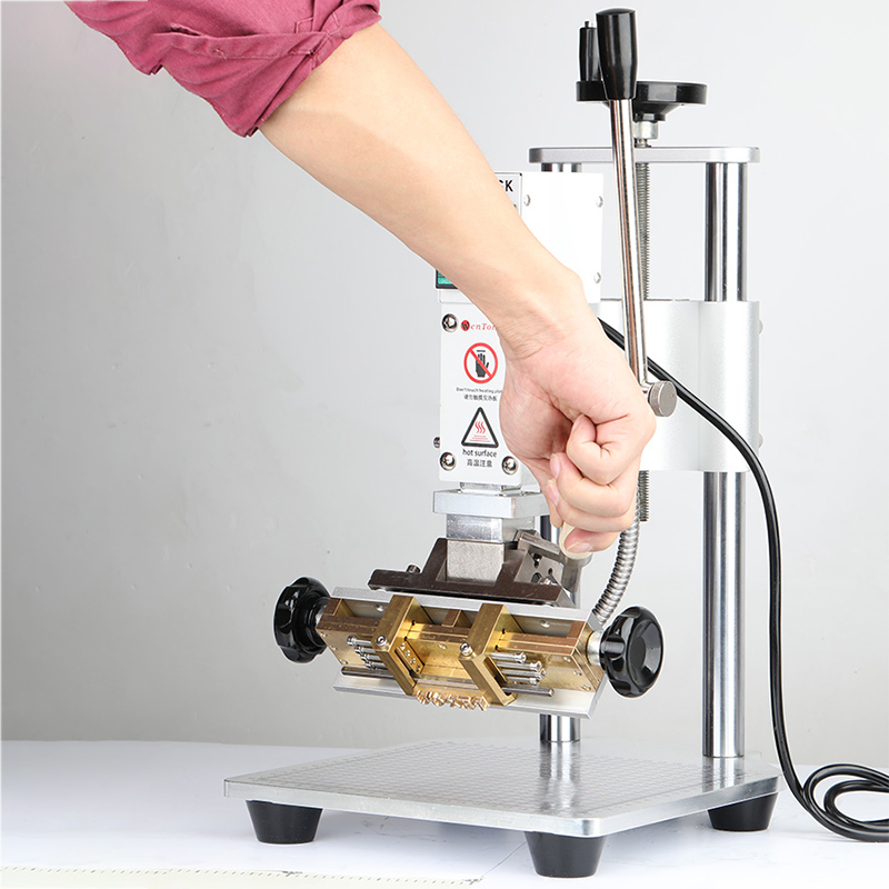 Bronzing Machine Hot Stamping  - Foil Transfer Machine review and price