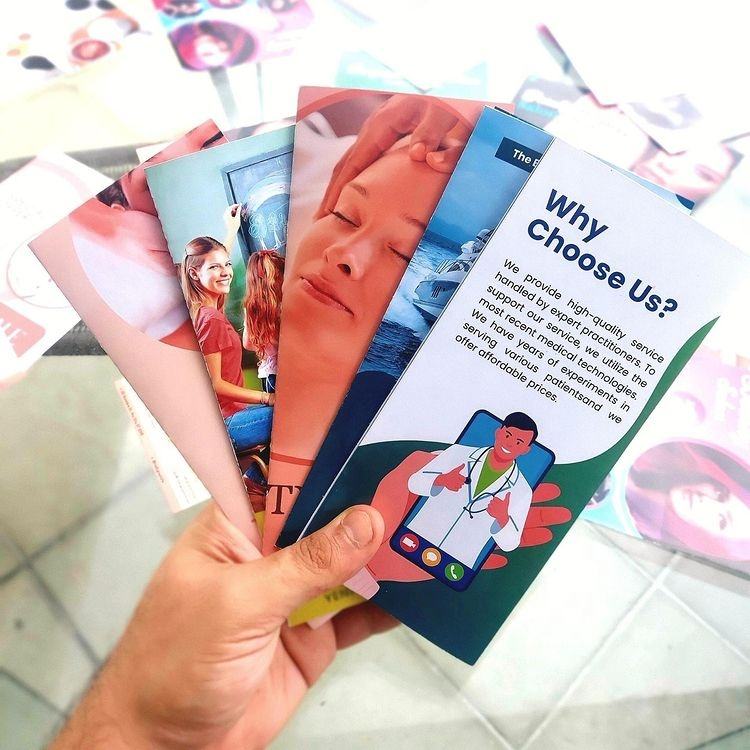 A3 A4 Art Paper Custom Flyer B - Commercial Flyer Printing review and price
