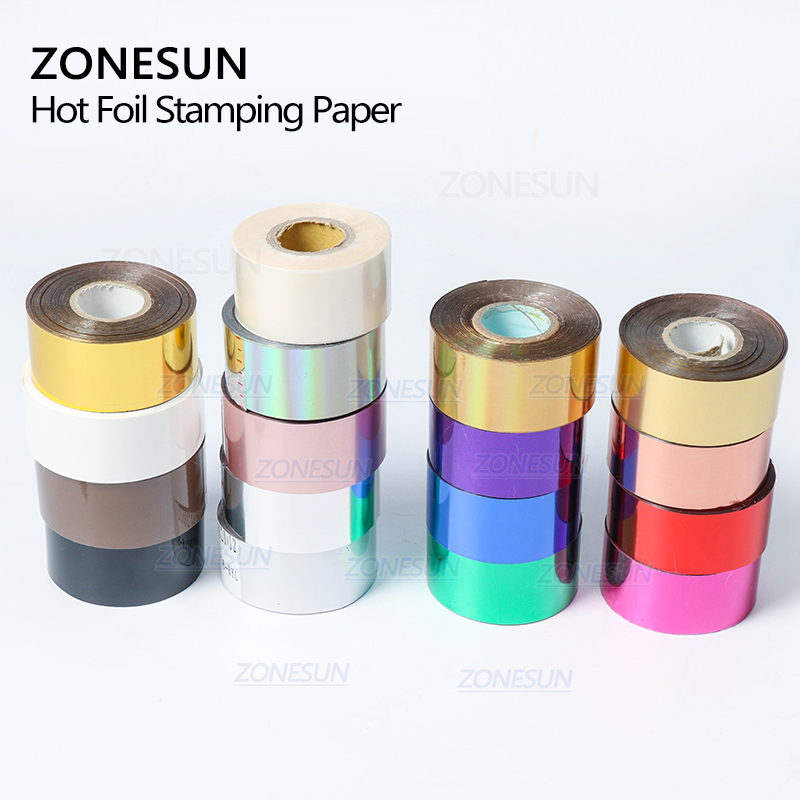 ZONESUN 3/4/5cm Gold Silver Bl - Foil Transfer Machine review and price